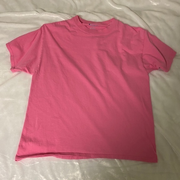 Champion Pink Short Sleeve Tee Large